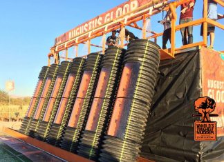 World’s Toughest Mudder 2016 Augustus Gloop Hindernis beim World's Toughest Mudder