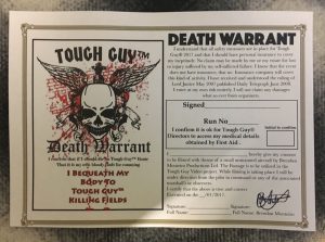 Tough Guy 2017 Death Warrant