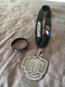 Toughest Amsterdam 2017 Medaille