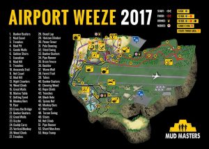 Mud Masters Airport Weeze 2017 Strecke