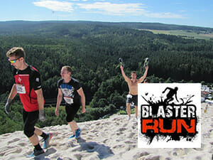 Logo Blaster Run