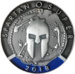 Medaille Spartan Race SUPER 2018