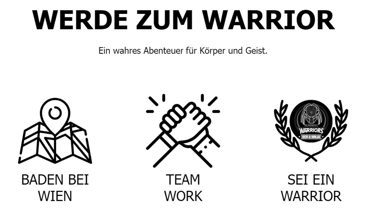 Running Warriors Austria - OCR World Cup 2024 - der Weg