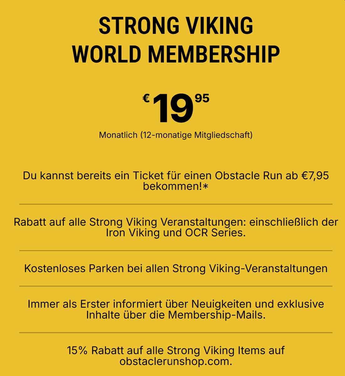 Strong Viking World-Memership 2026