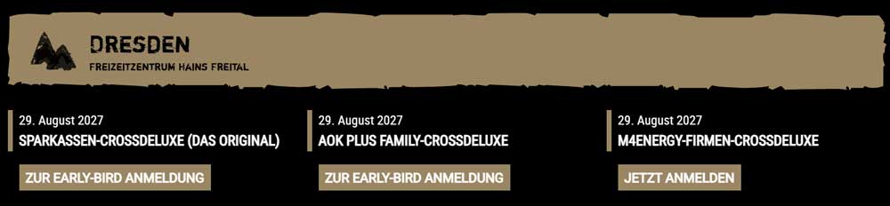 Cross de Luxe Dresden 2027